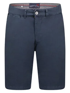Geographical Norway Bermudy w kolorze granatowym - Spodnie męskie - miniaturka - grafika 1