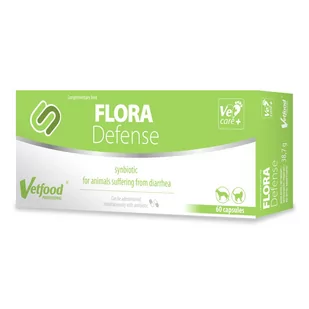 Vetfood Flora Defense 60 kapsułek - Suplementy i witaminy dla psów - miniaturka - grafika 1
