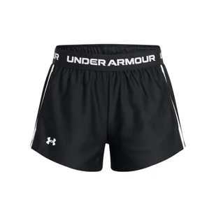 Under Armour G Tech Play Up Szorty - Czarny/Czarny/Biały - YXS - Spodenki damskie - miniaturka - grafika 1