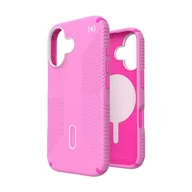 Etui i futerały do telefonów - Speck Presidio2 Grip ClickLock & MagSafe - Etui iPhone 16 (True Pink / Shocking Pink / White) - miniaturka - grafika 1