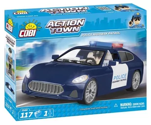 Cobi Action Town Patrol policyjny 1548 - Klocki - miniaturka - grafika 1