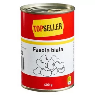 TOPSELLER Fasola biała 400 g - Pasztet i przetwory mięsne TOPSELLER Fasola biała 400 g - Pasztet i przetwory mięsne - miniaturka - grafika 1