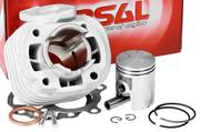 Części motocyklowe - Cylinder Kit Airsal Sport 50cc, Minarelli leżące AC (bez głowicy) - miniaturka - grafika 1