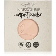 Pudry do twarzy - puroBIO Puder w kompakcie INDISSOLUBLE 01 wkład uzupełniający 0301R - miniaturka - grafika 1