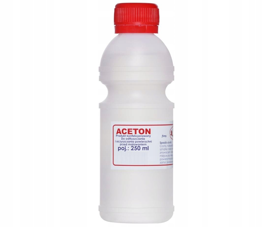 G16-47 Renoskór ACETON Odplamiacz SILNY Odtłuszczacz powierzchni PŁYN 250ml