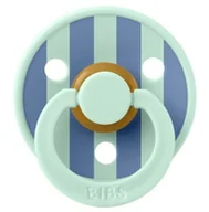 Smoczki uspokajające - BIBS STUDIO COLOUR NORDIC MINT/PETROL Smoczek uspokajający kauczuk Hevea, roz M, FLOWPACK - miniaturka - grafika 1