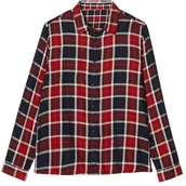 Koszule damskie - Koszula chłopięca Pepe Jeans Joshep czerwona w kratke-140 - miniaturka - grafika 1