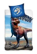 Pościel dla dzieci - Carbotex Pościel Młodzieżowa 140x200 Trex Dinozaur - miniaturka - grafika 1