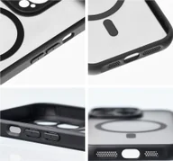 Etui i futerały do telefonów - OEM Futerał FULL MATTE MAG COVER kompatybilny z MagSafe do IPHONE 14 Pro Max czarny - miniaturka - grafika 1