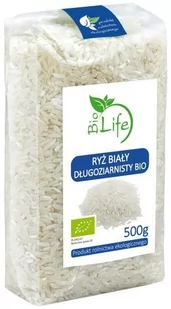 BioLife Ryż biały Długoziarnisty Bio 500 g - Ryż - miniaturka - grafika 1