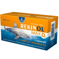Przeziębienie i grypa - Rekinol Max D3 x 60 kaps - miniaturka - grafika 1