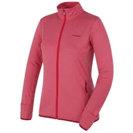 Bluzy sportowe damskie - Bluza damska Husky Astel L Rozmiar: M / Kolor: różowy - miniaturka - grafika 1