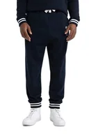 Dresy męskie - DEFACTO SPODNIE DRESOWE MĘSKIE GRANATOWE Z MANKIETEM XS 5DA - miniaturka - grafika 1