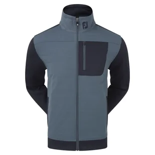 Męska ocieplana kurtka golfowa Footjoy ThermoSeries Hybrid Jacket navy - Golf - miniaturka - grafika 1