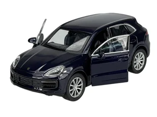 WELLY PORSCHE CAYENNE 2 TURBO NOWY NIEBIESKI 1:34 43773 - Samochody i pojazdy dla dzieci - miniaturka - grafika 1