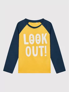 Bluzy dla chłopców - Name it Bluzka 13198140 Żółty Regular Fit - grafika 1