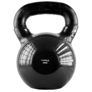 HMS HANTLA KETTLEBELL ŻELIWNA-WINYLOWA 20KG KNV20 17-64-065 - Kettlebell - miniaturka - grafika 1