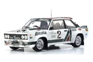 Samochody i pojazdy dla dzieci - Kyosho Fiat 131 Abarth #2 4Th Rallye Monte Ca 1:18 08376G - miniaturka - grafika 1