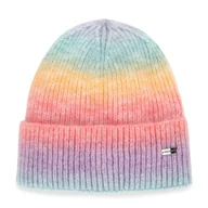 Czapki damskie - Damska czapka zimowa ombre multikolor - miniaturka - grafika 1