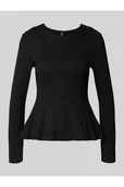 Bluzki damskie - Bluzka z długim rękawem o kroju shaped fit z mieszanki wiskozy model KENYA - Only - miniaturka - grafika 1