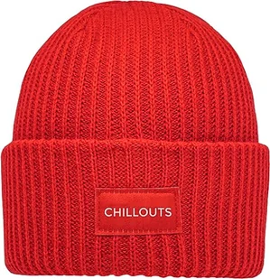 CHILLOUTS Czapka z daszkiem, uniseks, czerwona, rozmiar uniwersalny - Czapki damskie - miniaturka - grafika 1