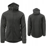 Bluzy męskie - Polar Bluza Polarowa Helikon Patriot MK2 Rozpinana Hybrid Shadow Grey S - miniaturka - grafika 1