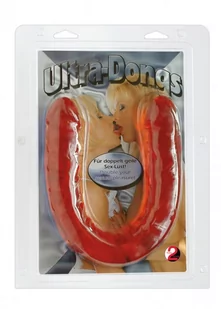 You2Toys Podwójny dildo Ultra-Dong   czerwony 05230620000 - Wibratory i masażery - miniaturka - grafika 1