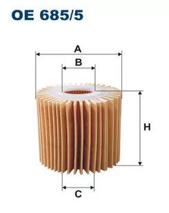 Filtron OE685/5 - Filtry oleju - miniaturka - grafika 1