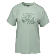 Koszulki i topy damskie - Damska Koszulka z krótkim rękawem HI-TEC LADY DIOKI M000246115 – Zielony - miniaturka - grafika 1