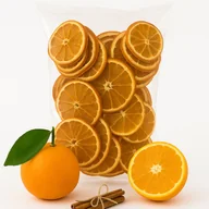 Zdrowa żywność - Suszone Plastry Pomarańczy Pachnące i Aromatyczne Jadalne 100 g - miniaturka - grafika 1