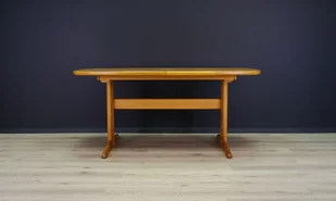 Stół jesionowy, duński design, lata 60, producent: Skovby - Stoły - miniaturka - grafika 1