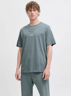 Jack & Jones Koszulka "Jjesoho" w kolorze szarym - Koszulki męskie - miniaturka - grafika 1
