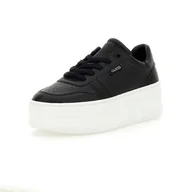 Półbuty damskie - Damskie Sneakersy GUESS LIFET FL6LIFLEA12-BLACK – Czarny - miniaturka - grafika 1