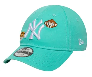Czapka z daszkiem NEW ERA dziecięca NYY Icon 9FORTY zielona - Czapki damskie - miniaturka - grafika 1