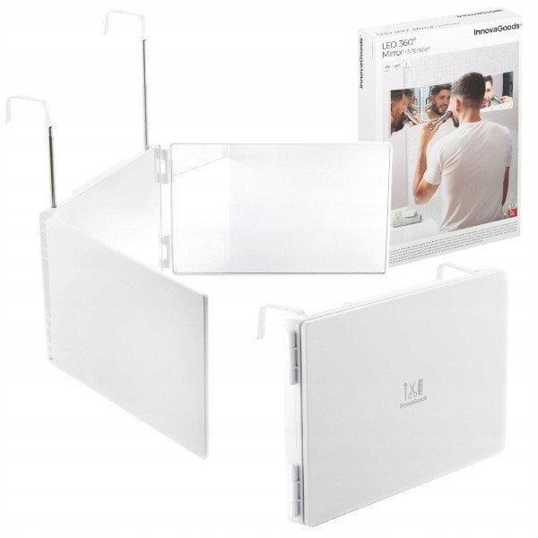 Lusterko wiszące białe InnovaGoods Stylowe Dekoracyjne Łazienki Sypialni