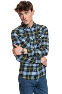 Koszula Lee Western Shirt Midnight Navy L643Obma-S - Koszule męskie - miniaturka - grafika 1