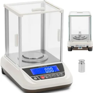 Waga laboratoryjna analityczna z osłoną LCD 300 g / 0.001 g - Wagi specjalistyczne - miniaturka - grafika 1