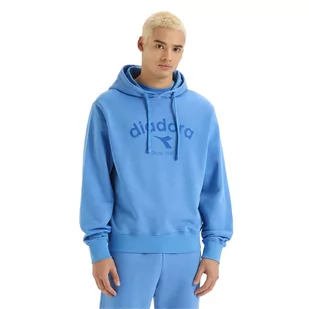 Bluza unisex DIADORA HOODIE ATHL. LOGO - Bluzy męskie - miniaturka - grafika 1