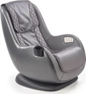 Fotele - Elior Fotel masujący Satell - popielaty - miniaturka - grafika 1