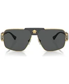 Okulary przeciwsłoneczne - Versace 0VE2251 63 100287 okulary przeciwsłoneczne, unisex-dorośli, wielokolorowe (wielokolorowe), jeden rozmiar - miniaturka - grafika 1