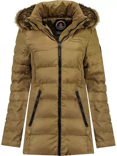 Canadian Peak Płaszcz zimowy "Anieseak" w kolorze szarobrązowym - Kurtki damskie - miniaturka - grafika 1