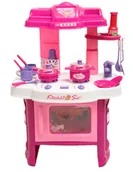 Zabawki AGD - MalPlay, kuchnia z piekarnikiem Beauty, zestaw - miniaturka - grafika 1