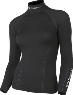 Brubeck Koszulka termoaktywna damska Wool LS11930 r. XL - Koszulki sportowe damskie - miniaturka - grafika 1