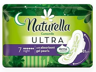 Naturella ULTRA NIGHT SINGLE 7SZT - Podpaski - miniaturka - grafika 1