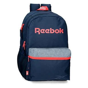 Reebok Lucia Plecak szkolny na laptopa 15,6" Niebieski 31x44x15 cms Poliester 20,46L, niebieski, Mochila Escolar para Portátil, podwójny plecak - Plecaki szkolne i tornistry - miniaturka - grafika 1