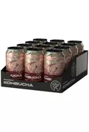 Napoje gazowane - Pragers Kombucha Rooibos zgrzewka 12 x 350 ml - miniaturka - grafika 1