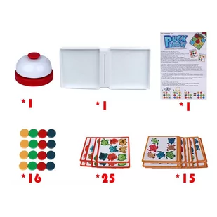 WOOPIE Gra Logiczna Układanka Wzorów PUCK PUZZLE 3+ - Puzzle - miniaturka - grafika 4