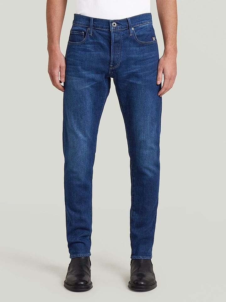 G-Star Dżinsy - Slim fit - w kolorze niebieskim