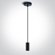 Lampy sufitowe - Irini lampa wisząca czarna 63124/B OneLight - miniaturka - grafika 1