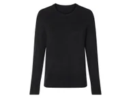 Swetry damskie - esmara® Sweter damski z delikatnej dzianiny (Czarny, M(40/42)) - miniaturka - grafika 1